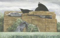 Lot 388 - Michael Murfin (b.1954)
'HAYSTACK'
Signed and dated 84' in pencil l.r.