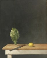 Lot 412 - John Hargrave (20th century)
'STILL LIFE WITH A LEMON'
Signed l.r.