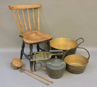 Lot 544 - A 19th century child's chair