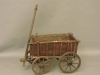 Lot 691 - A 19th century hand cart