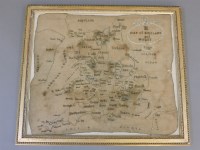 Lot 605 - A 19th century map of England and Wales