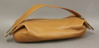 Lot 224 - An Escada tan leather handbag