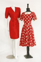 Lot 144 - A Pierre Cardin terracotta wool coat