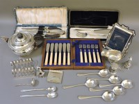Lot 501 - Miscellaneous silver plate