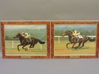 Lot 536 - Frank Geere (1931-1991)
NIJINSKY;
DANCING BRAVE
Signed