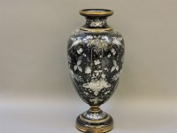 Lot 366 - A Victorian amethyst glass vase