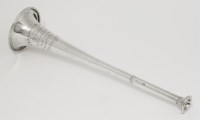 Lot 73 - A Victorian silver hunting horn
