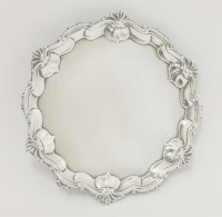 Lot 133 - A George II silver salver