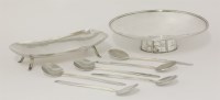 Lot 160 - A small collection of silver