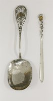 Lot 209 - A Scottish Provincial silver letter opener