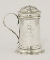 Lot 131 - A silver kitchen shaker