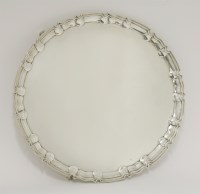 Lot 138 - A late Victorian silver salver