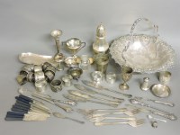 Lot 1181 - Fourteen silver napkin rings