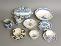 Lot 1401 - An 18th century Worcester teacup and saucer