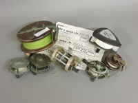 Lot 1184 - Seven various old fishing reels