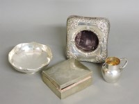 Lot 1179 - A silver pocket watch case