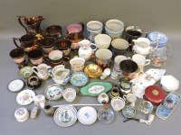 Lot 1387 - A collection of lustre ware jugs