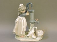 Lot 1342 - A Lladro figure of a girl