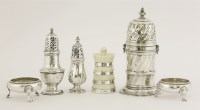 Lot 86 - A Victorian silver Britannia standard sugar caster