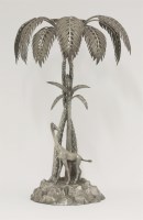 Lot 26 - A Victorian silver-plated centrepiece