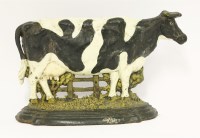 Lot 129 - A large Victorian iron doorstop