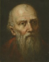 Lot 216 - Manner of Tintoretto 
PORTRAIT OF A BEARDED MAN