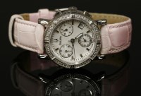 Lot 25 - A ladies' stainless steel Bulova quartz strap watch