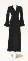 Lot 256 - A Norman Hartnell of London floral dress
