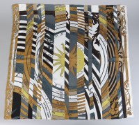 Lot 72 - An Hermes silk 'Astrologie' Scarf