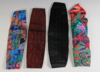 Lot 78 - Six Katherine Korrell hand painted silk pocket squares