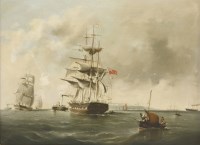 Lot 256 - William H Chambers (b.1815)
'HOMEWARD BOUND