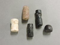 Lot 196 - Four Syrian rolling seals