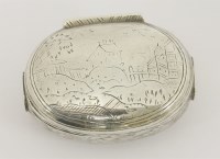 Lot 254 - A silver spice box