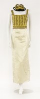 Lot 198 - A 1950s evening dress