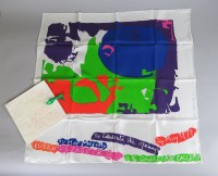Lot 59 - A Patrick Heron silk scarf