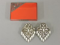 Lot 9 - An Art Deco sterling silver and enamel rectangular compact case