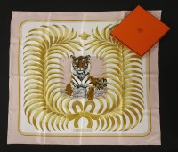 Lot 99 - An Hermès silk scarf