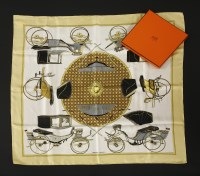 Lot 103 - An Hermès silk scarf