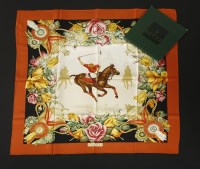 Lot 107 - A Gucci silk scarf
