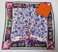 Lot 108 - An Hermès silk scarf