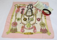 Lot 118 - An Hermès silk scarf