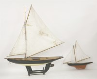 Lot 55 - A Victorian pond yacht