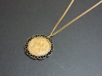 Lot 81 - A full sovereign dated 1888