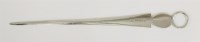 Lot 40 - A George III silver meat skewer