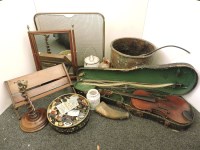 Lot 514 - An antique violin