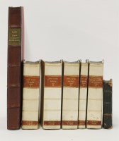 Lot 320 - ALDINE PRESS / 16th CENTURY:
1.  Livius (Titus): Opera.  Five Volumes.  Aldus