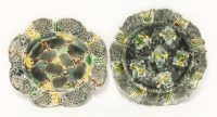 Lot 9 - A Whieldon-type Plate