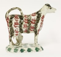 Lot 31 - A Staffordshire Cow Creamer
