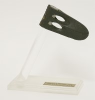 Lot 66 - A Phoenician bronze ceremonial axe head