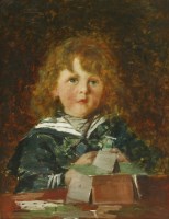 Lot 235 - Alexander M Rossi (fl.1870-1903)
PORTRAIT OF A. R. DREOSER JUNR.